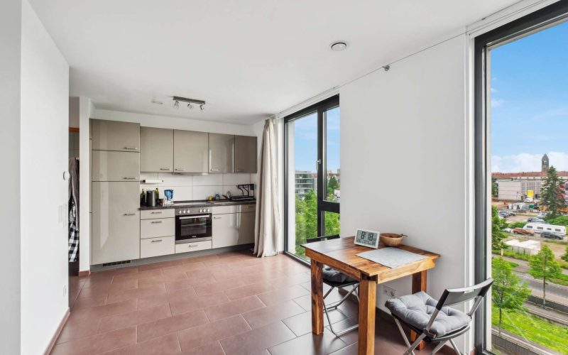 Citynah & begehrt: Stilvolle 1-Zimmer-Wohnung im Karlsruher Citypark-10
