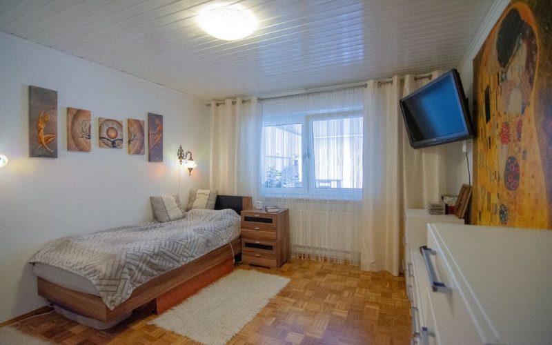 Idyllisch und zentrumsnah gelegene Eigentumswohnung mit Einliegerwohnung, Süd-Terrasse und Garten